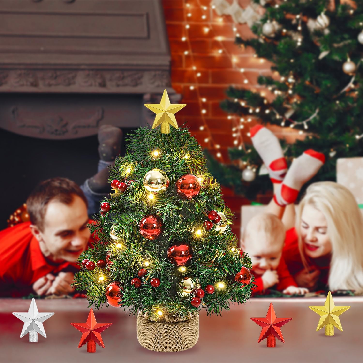 6cm Christmas Tree Topper Star - مراجعة Star Tree Topper وسعره