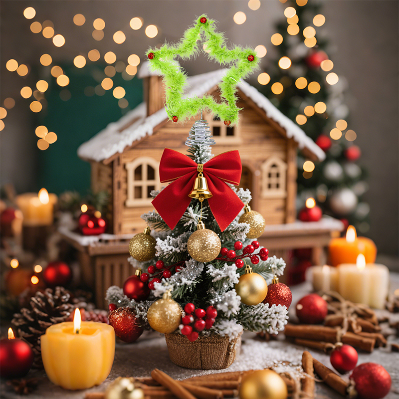 Plush Five-pointed Star Twisty - مراجعة Star Tree Topper وسعره