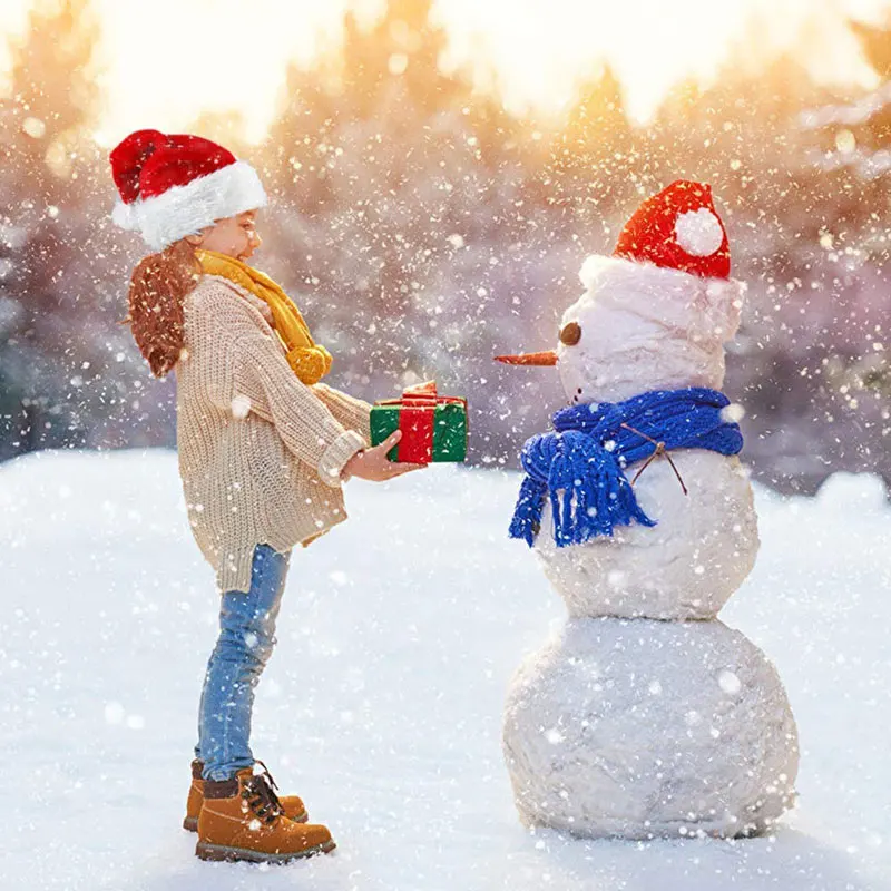 kkjoy Long Plush Red Santa Hat - مراجعة Santa Hat Plush وسعره