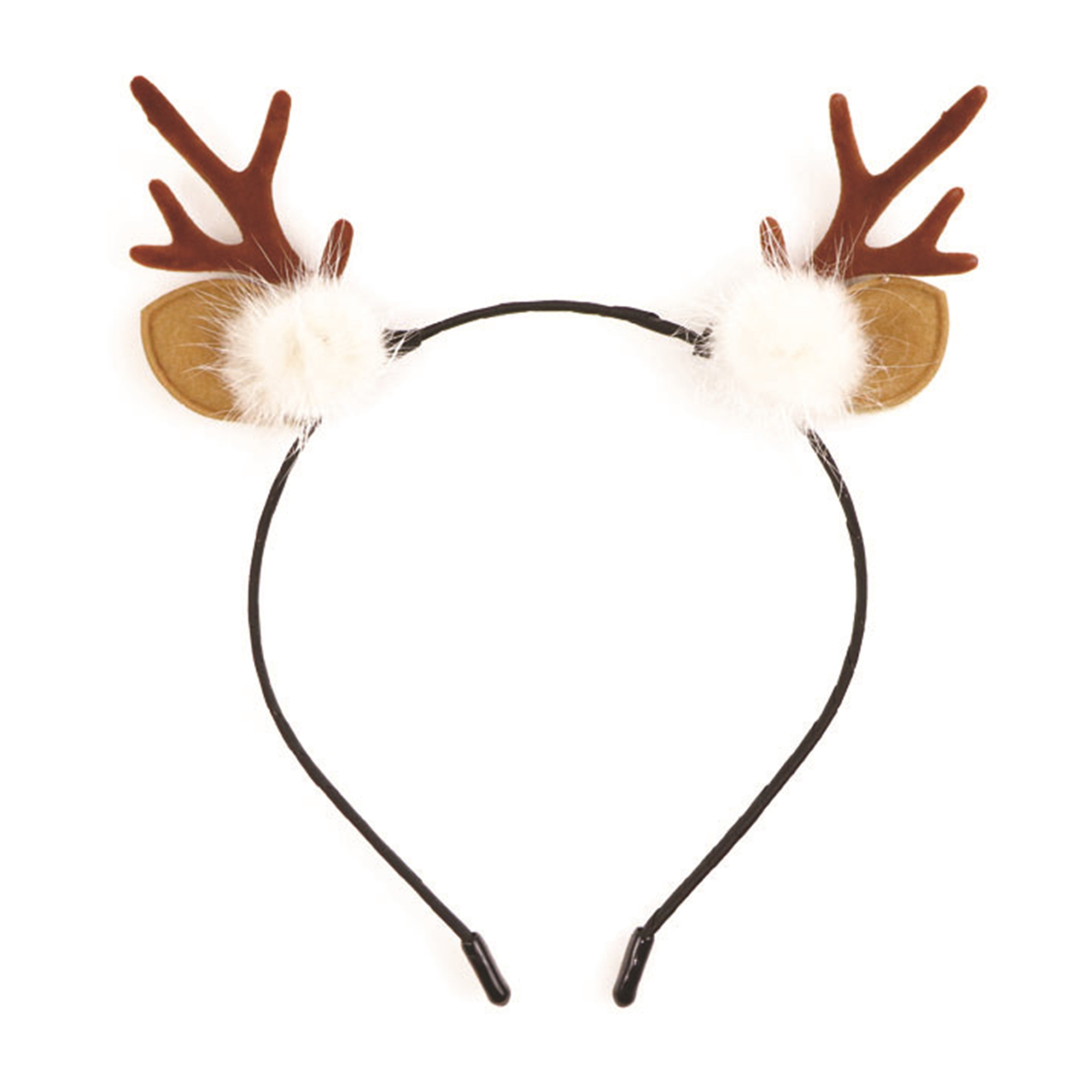 Reindeer Antlers Deer Ears Hea - مراجعة Reindeer Antlers Headband وسعره