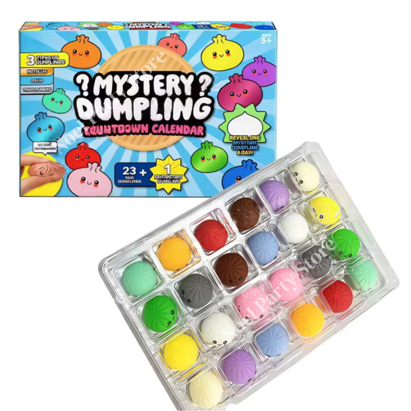Multicolor Soft Mystery Dumpli - مراجعة Advent Calendar Gift وسعره