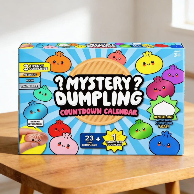 Multicolor Soft Mystery Dumpli - مراجعة Advent Calendar Gift وسعره