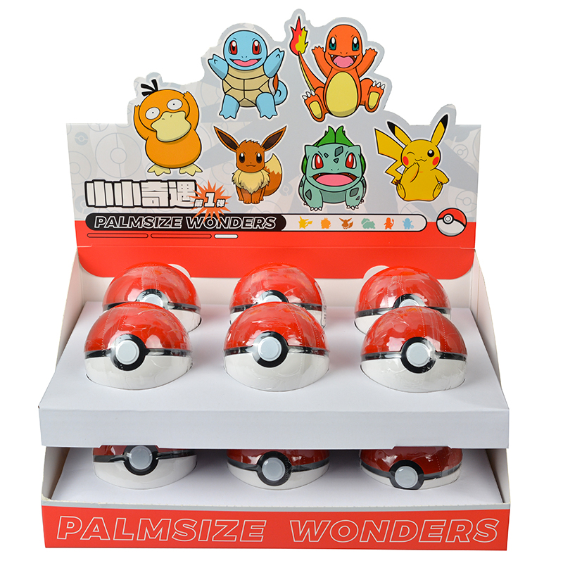 Pokemon Anime Blind Poke Ball  - مراجعة Ornament Ball Set وسعره