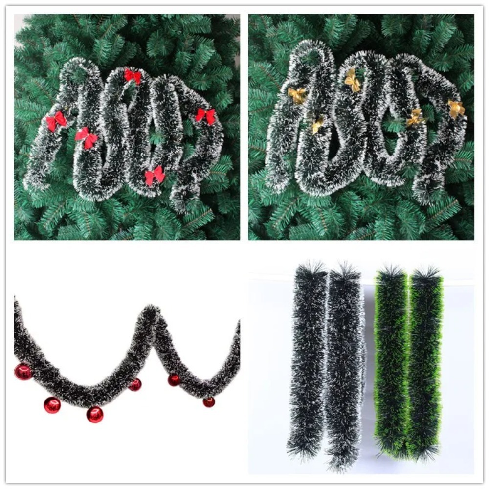 Christmas Tinsel Garland Artif - مراجعة Tinsel Garland Decoration وسعره