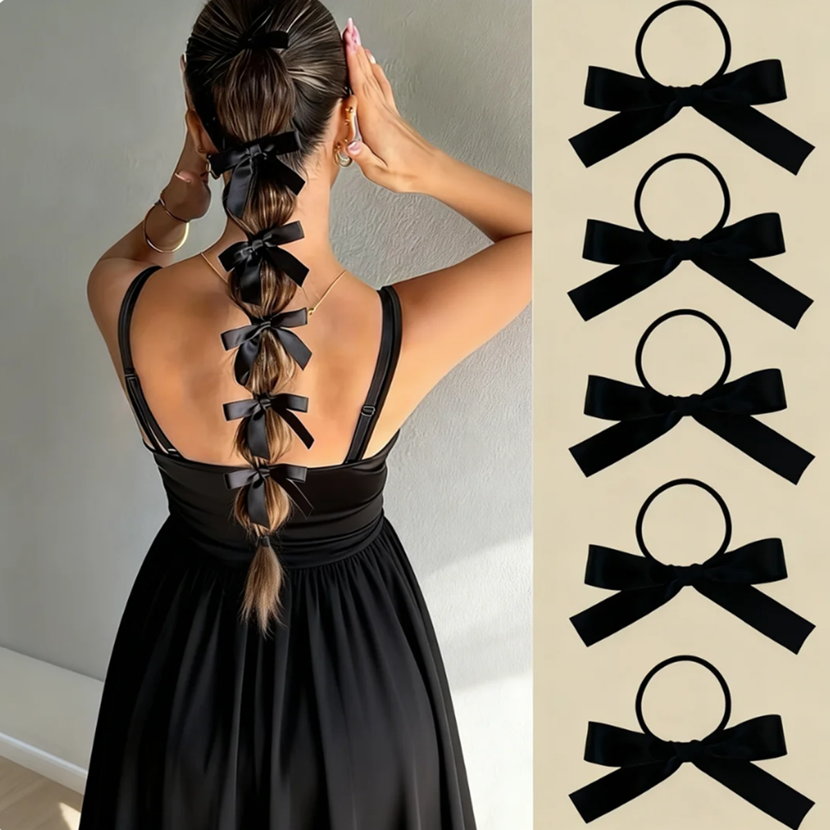 5-10Pcs Women's Style, Fashion - مراجعة Ribbon Bow Gift وسعره