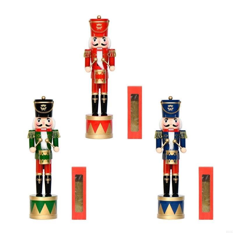 36Cm Wooden Nutcrackers Drum S - مراجعة Nutcracker Figurine وسعره