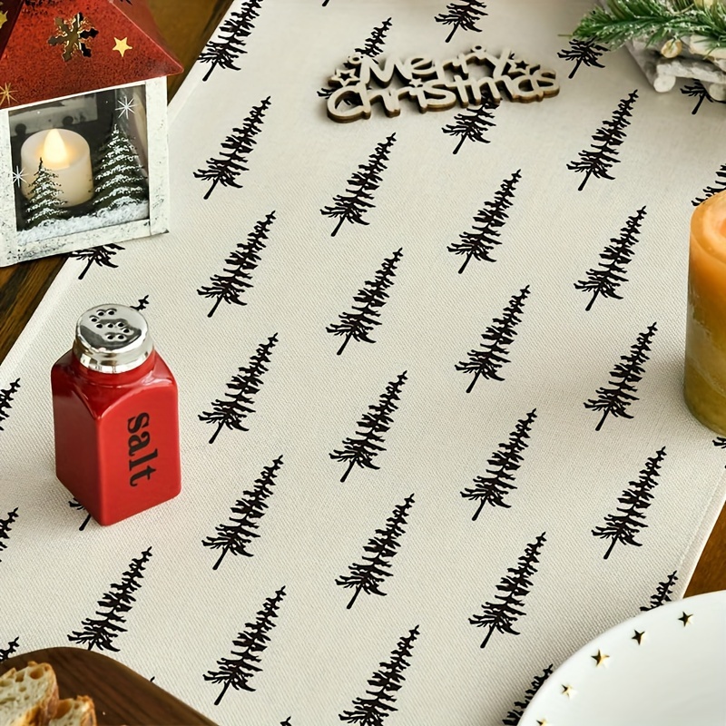 Simple Christmas Tree Table Ru - مراجعة Christmas Table Runner وسعره
