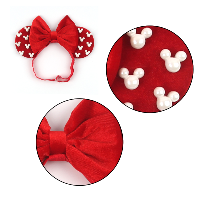 Cute Adjustable Mouse Ears Hea - مراجعة Ribbon Bow Gift وسعره