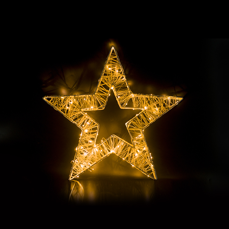 LED Five-Pointed Star Outdoor  - مراجعة Christmas Lights Outdoor وسعره