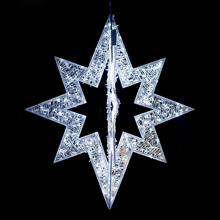 LED Five-Pointed Star Outdoor  - مراجعة Christmas Lights Outdoor وسعره