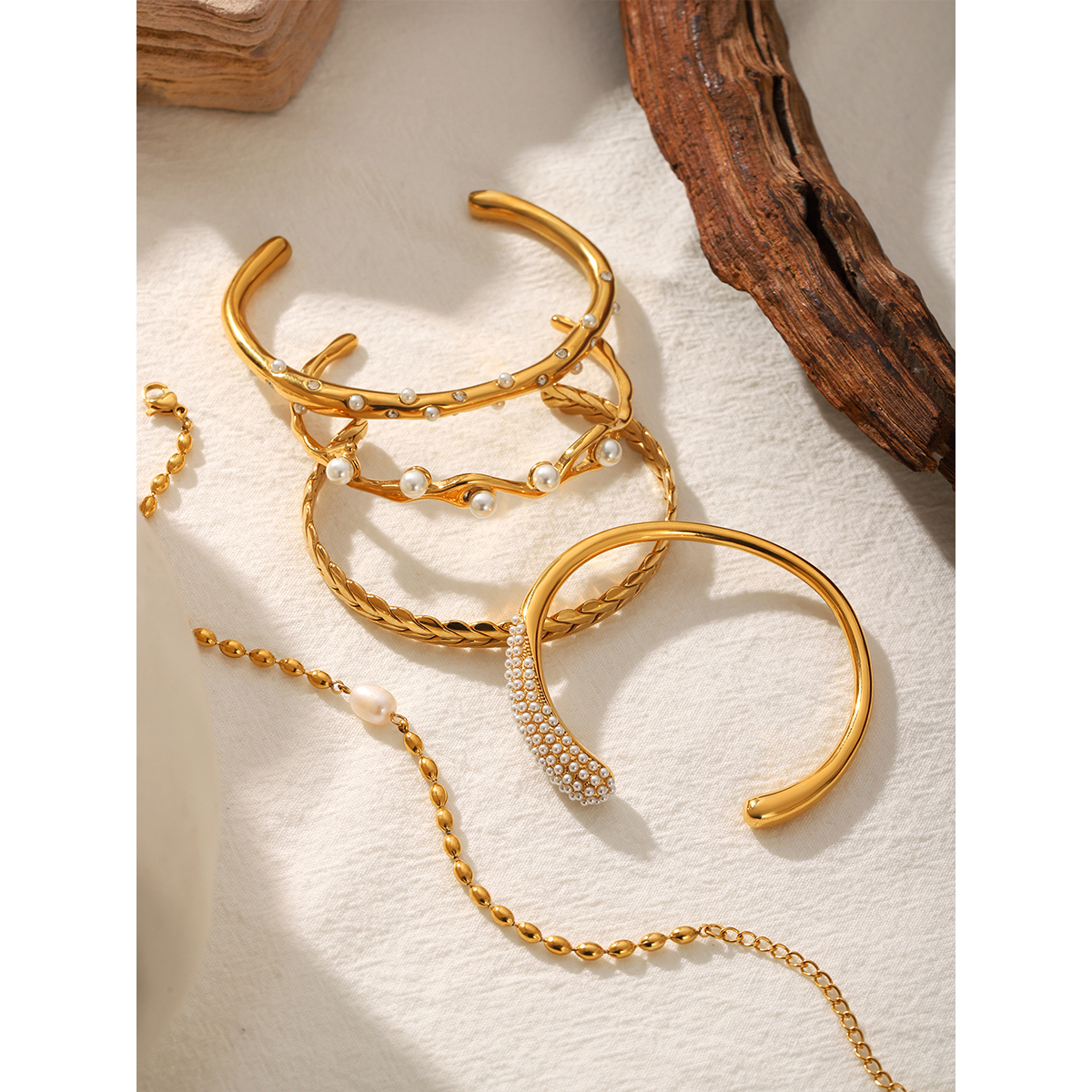 18K Gold Plated Stainless Stee - مراجعة Gift Box Wrap Set وسعره