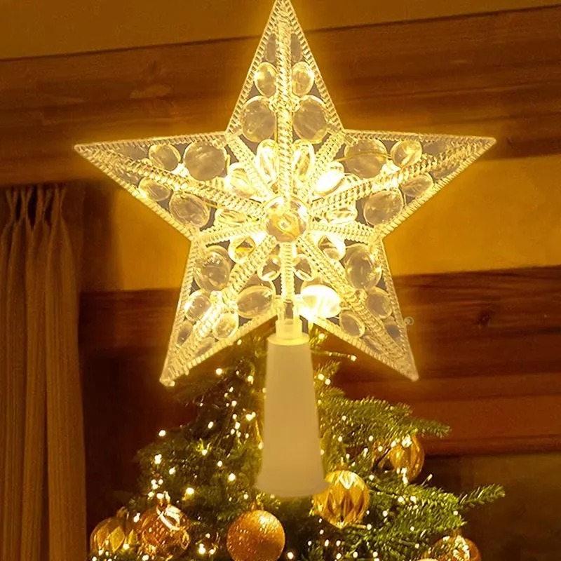 Glowing Christmas 15cm Tree To - مراجعة Star Tree Topper وسعره