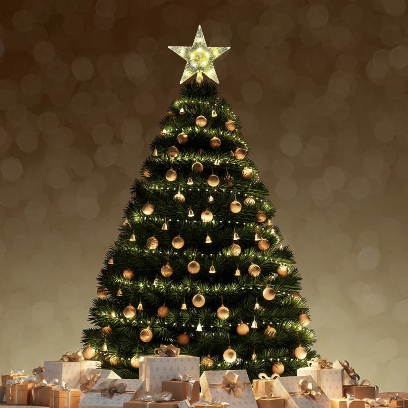 Glowing Christmas 15cm Tree To - مراجعة Star Tree Topper وسعره