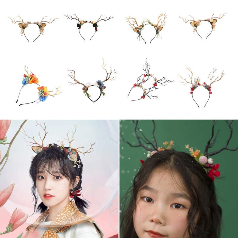 Branch Reindeer Antler Hair Ho - مراجعة Reindeer Antlers Headband وسعره