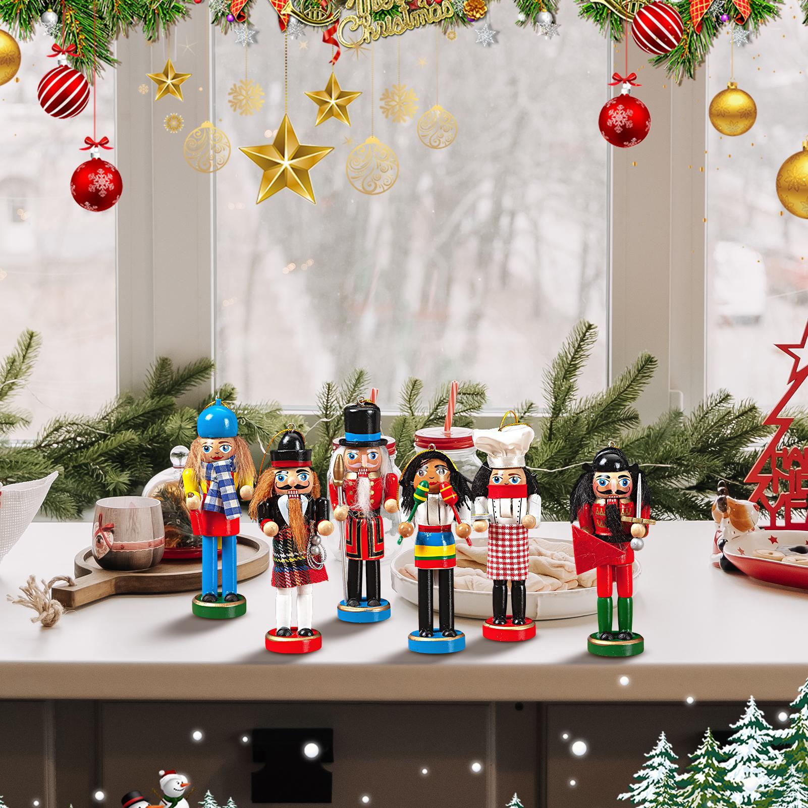 Nutcracker Christmas Decor 6 P - مراجعة Nutcracker Figurine وسعره