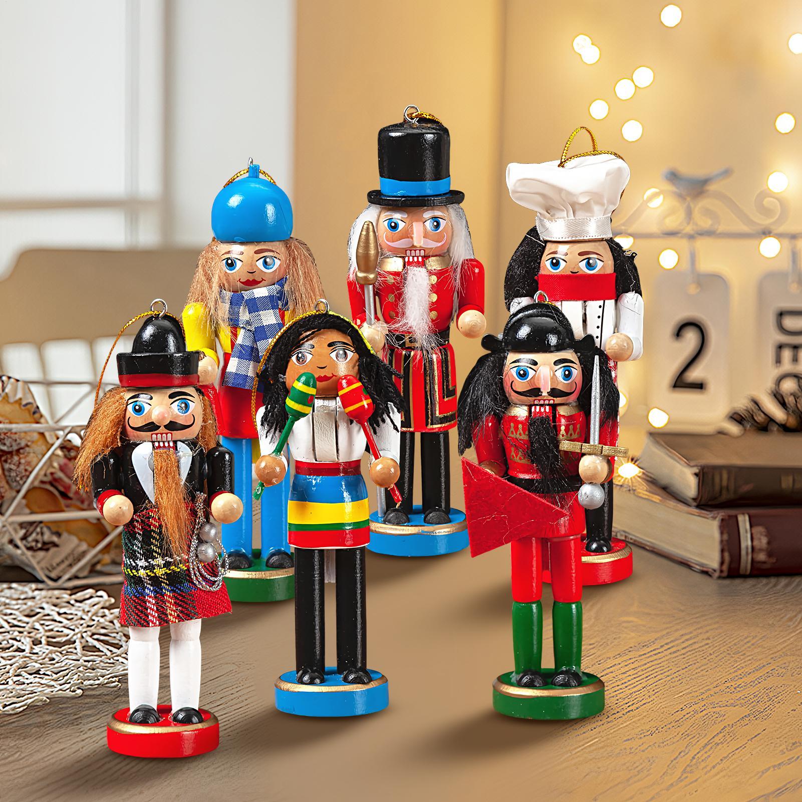 Nutcracker Christmas Decor 6 P - مراجعة Nutcracker Figurine وسعره