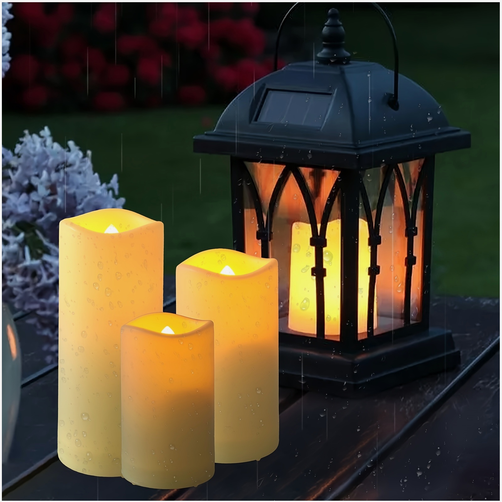 72-Piece Flameless Flickering  - مراجعة Holiday Candle Set وسعره