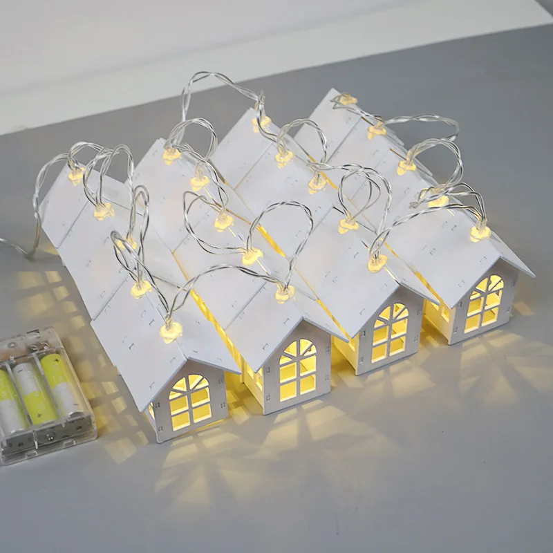 10 LED Christmas Tree House St - مراجعة Led Fairy String Lights وسعره