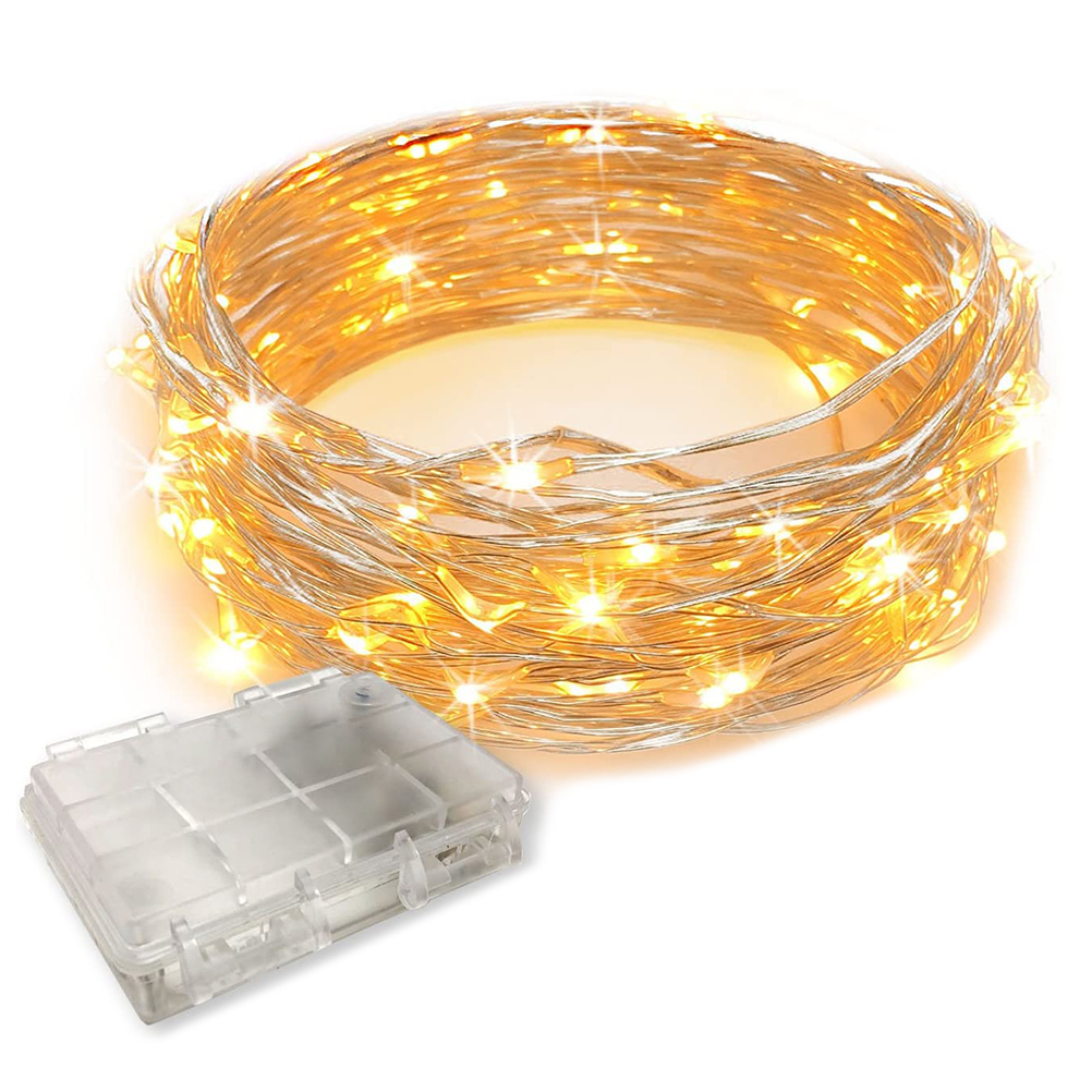 Copper Wire Lamp 10M LED Fairy - مراجعة Led Fairy String Lights وسعره