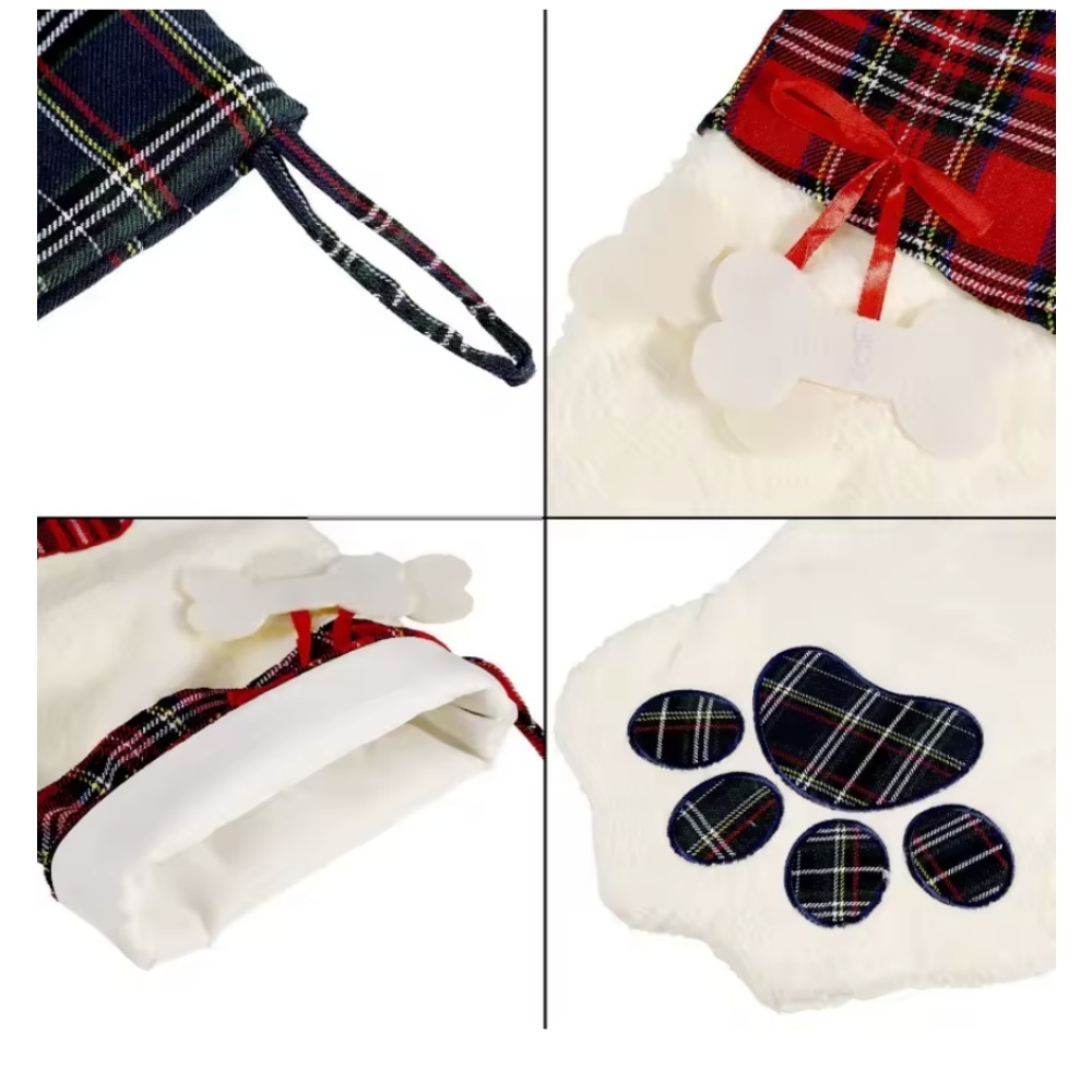 Christmas Socks New Year Decor - مراجعة Christmas Stocking Hanging وسعره