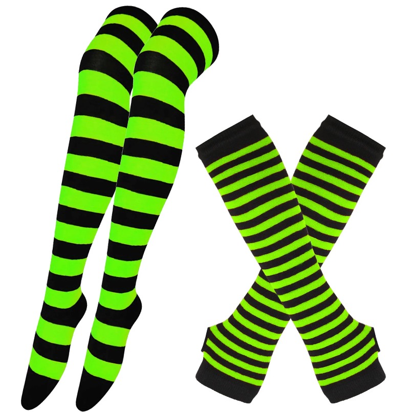 Women Thigh High Socks Arm Sle - مراجعة Christmas Stocking Hanging وسعره