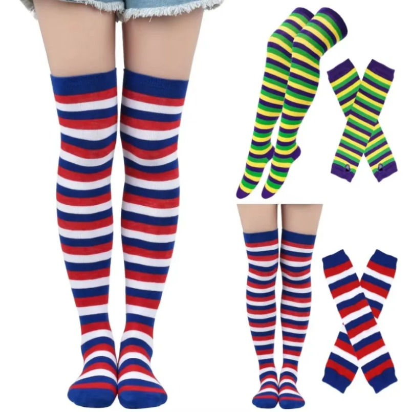 Women Thigh High Socks Arm Sle - مراجعة Christmas Stocking Hanging وسعره