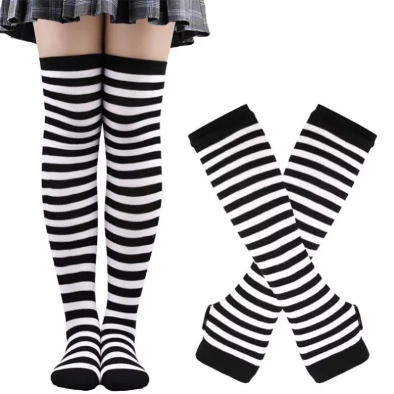 Women Thigh High Socks Arm Sle - مراجعة Christmas Stocking Hanging وسعره