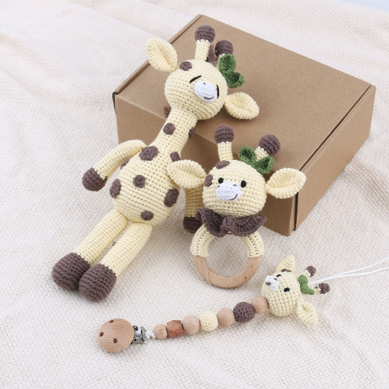 1 Set Baby Stuffed Animal Doll - مراجعة Gift Box Wrap Set وسعره