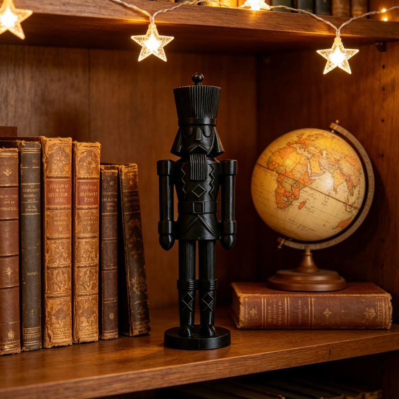 Minimalist Black Nutcracker So - مراجعة Nutcracker Figurine وسعره