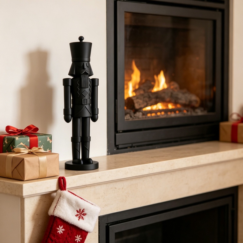 Minimalist Black Nutcracker So - مراجعة Nutcracker Figurine وسعره