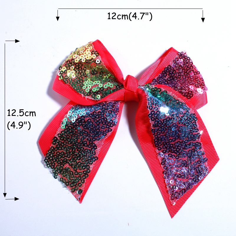 12CM Big Bling Sequins Grosgra - مراجعة Ribbon Bow Gift وسعره