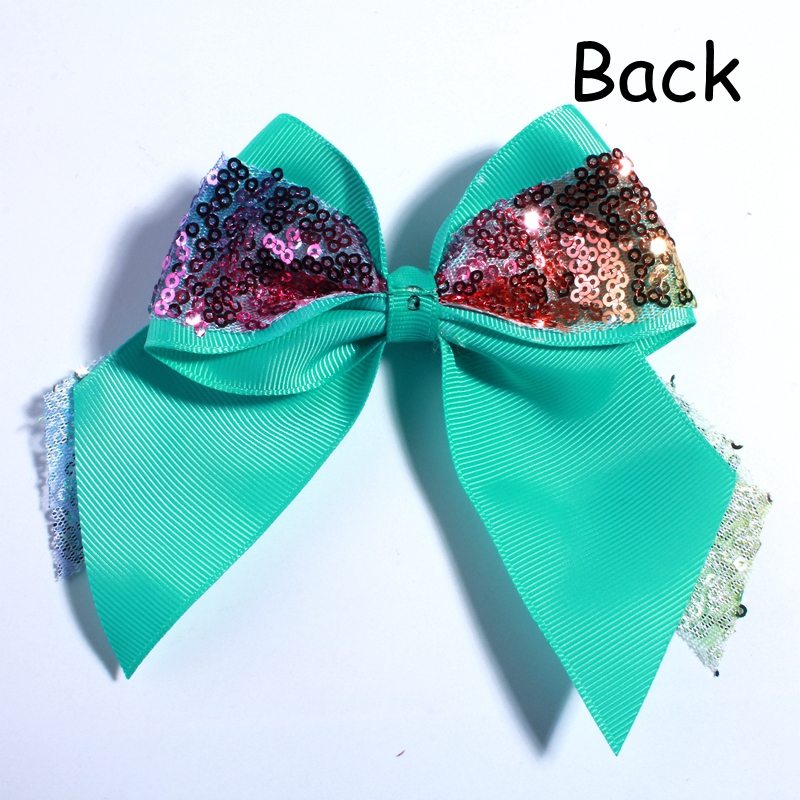 12CM Big Bling Sequins Grosgra - مراجعة Ribbon Bow Gift وسعره