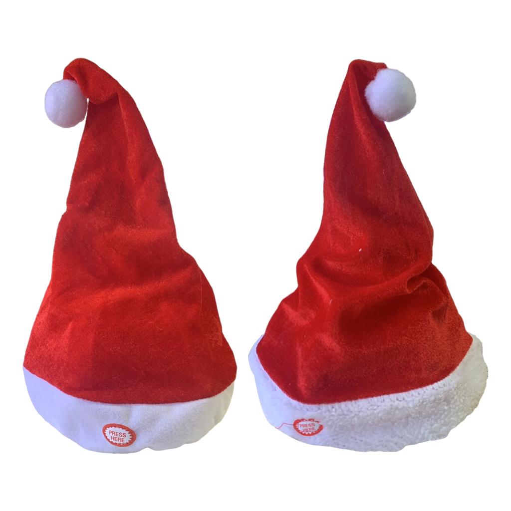 Singing Dancing Santa Hats Dec - مراجعة Santa Hat Plush وسعره