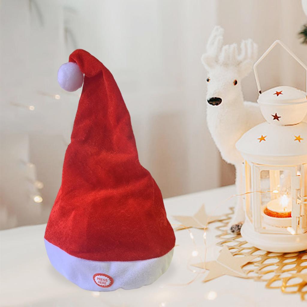 Singing Dancing Santa Hats Dec - مراجعة Santa Hat Plush وسعره