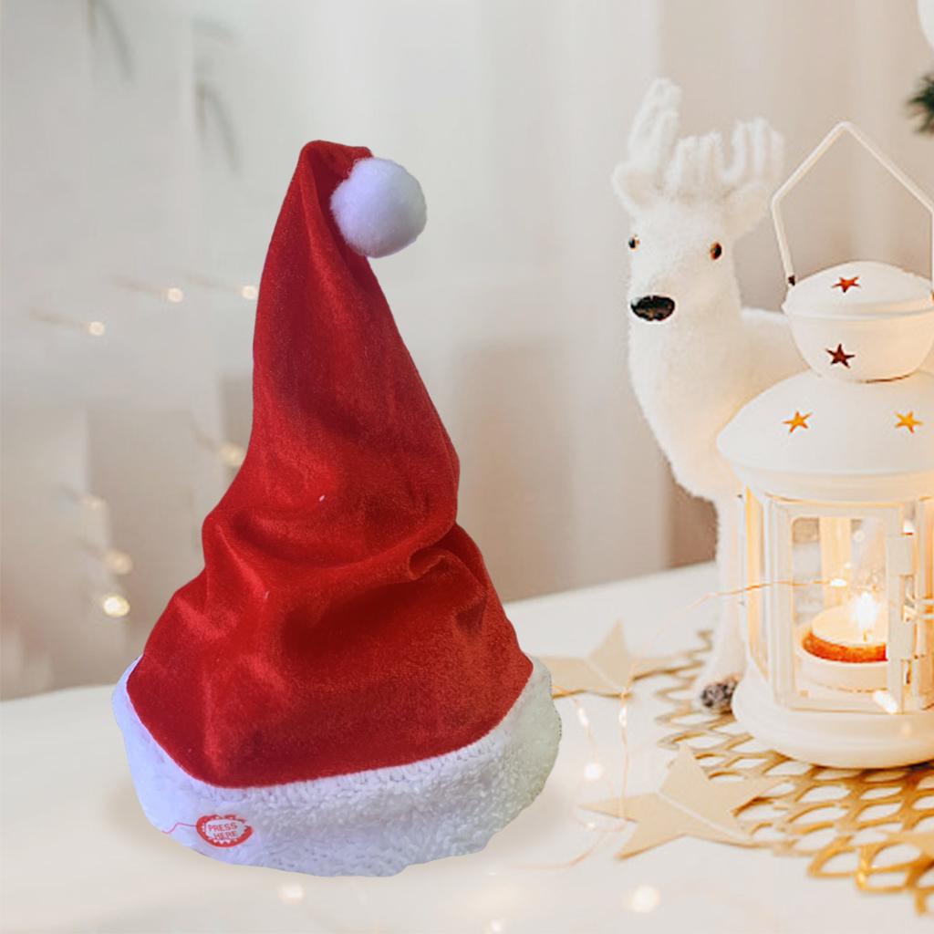 Singing Dancing Santa Hats Dec - مراجعة Santa Hat Plush وسعره