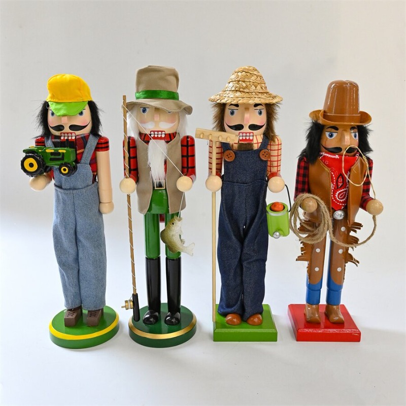 Wooden Nutcracker Soldiers Dri - مراجعة Nutcracker Figurine وسعره