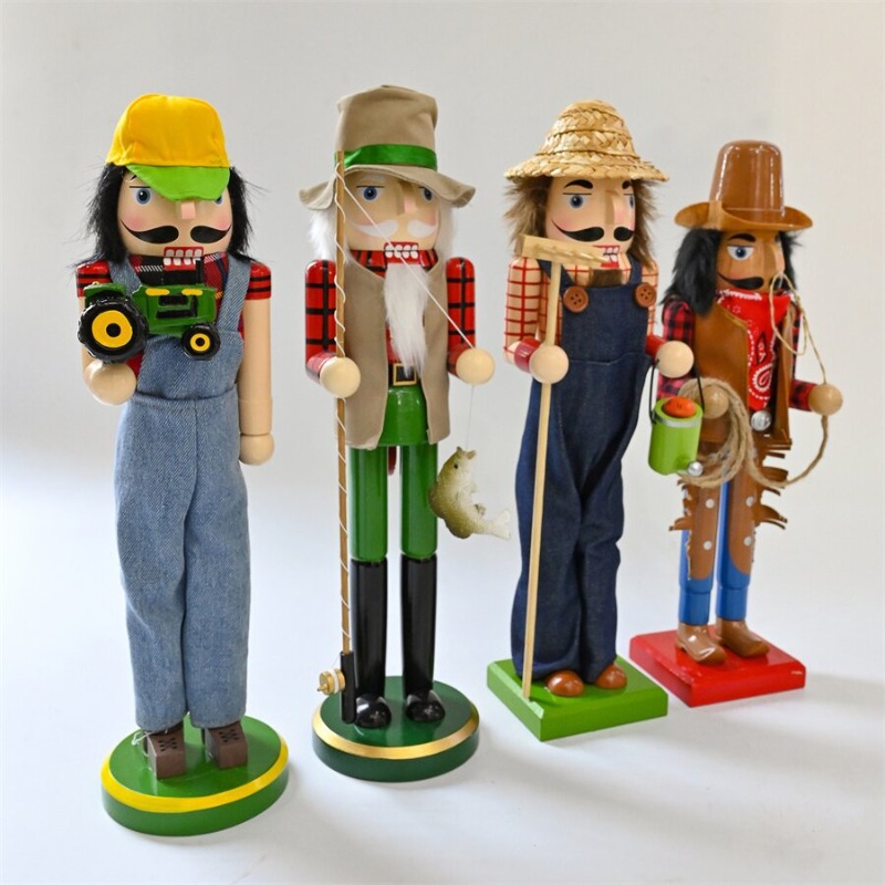 Wooden Nutcracker Soldiers Dri - مراجعة Nutcracker Figurine وسعره