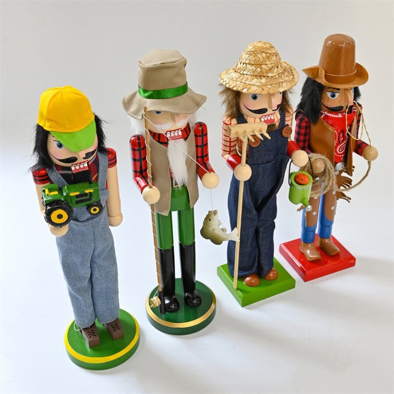Wooden Nutcracker Soldiers Dri - مراجعة Nutcracker Figurine وسعره
