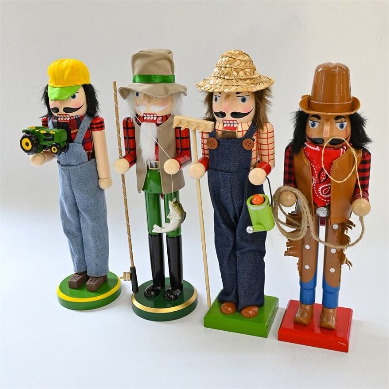 Wooden Nutcracker Soldiers Dri - مراجعة Nutcracker Figurine وسعره