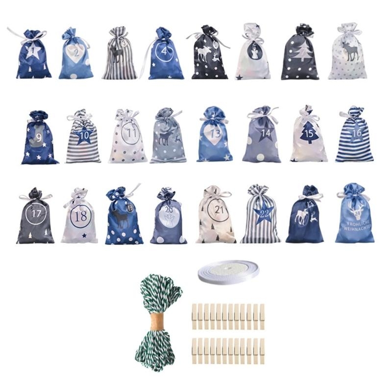 Christmas Advent Calendar Bags - مراجعة Advent Calendar Gift وسعره