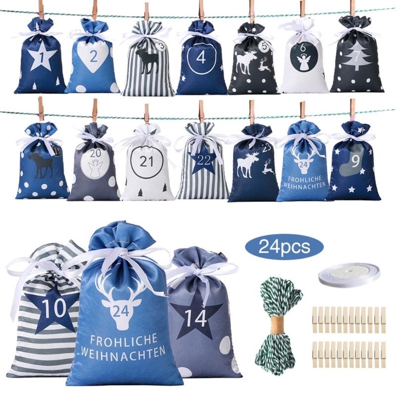 Christmas Advent Calendar Bags - مراجعة Advent Calendar Gift وسعره