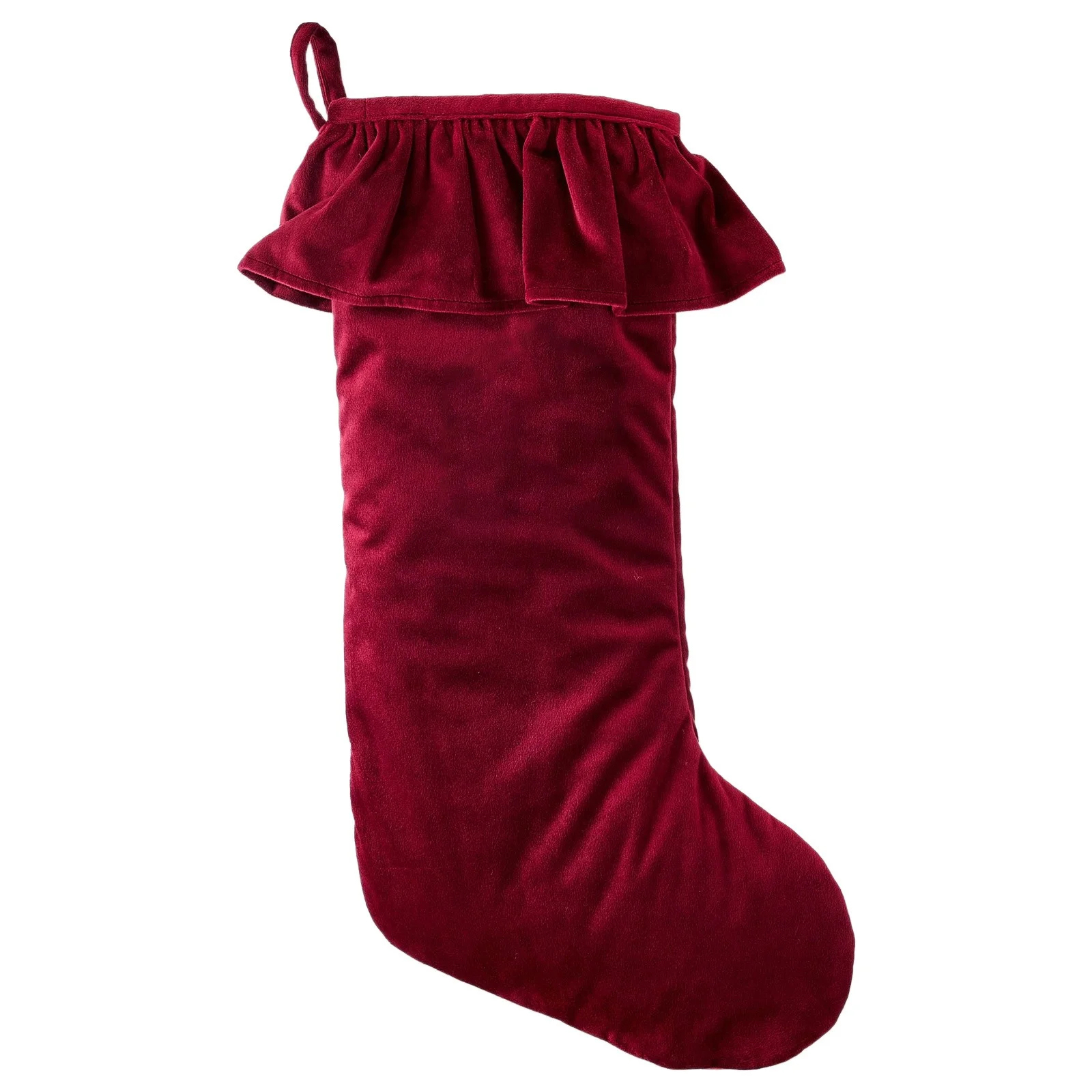Velvet Christmas Stocking Holi - مراجعة Christmas Stocking Hanging وسعره