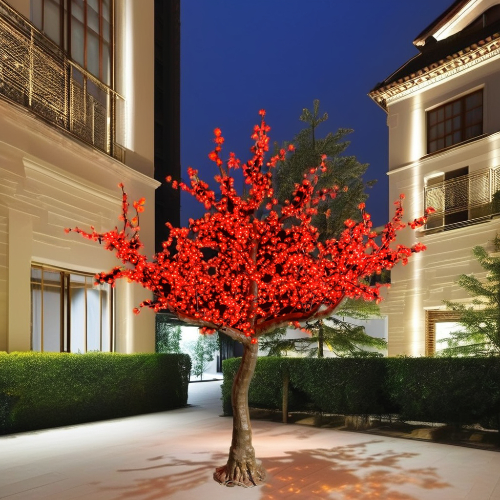 Waterproof RGB Artificial Tree - مراجعة Christmas Tree Artificial وسعره