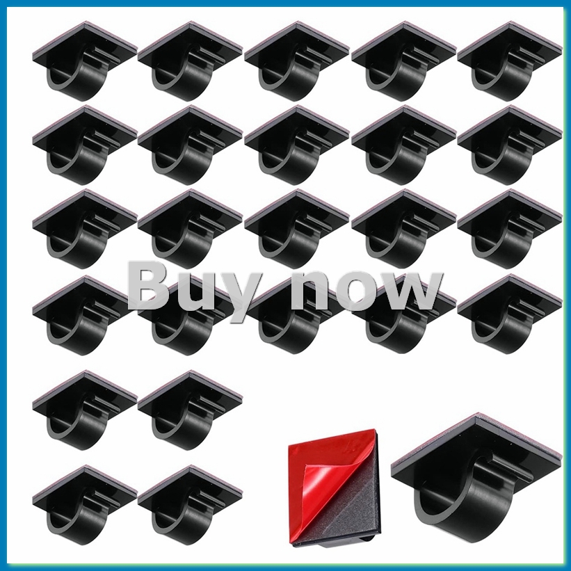 50 Pcs Mini Cable Clips Hooks  - مراجعة Christmas Lights Outdoor وسعره