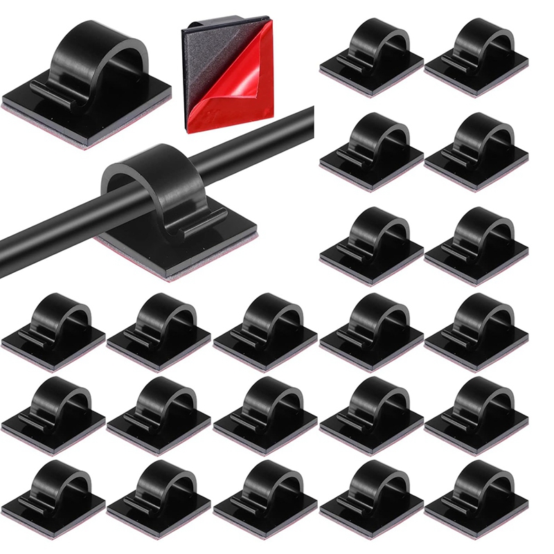 50 Pcs Mini Cable Clips Hooks  - مراجعة Christmas Lights Outdoor وسعره