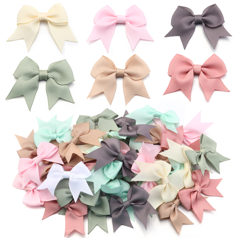 20Pcs 4x6cm Satin Ribbon Bowkn - مراجعة Ribbon Bow Gift وسعره