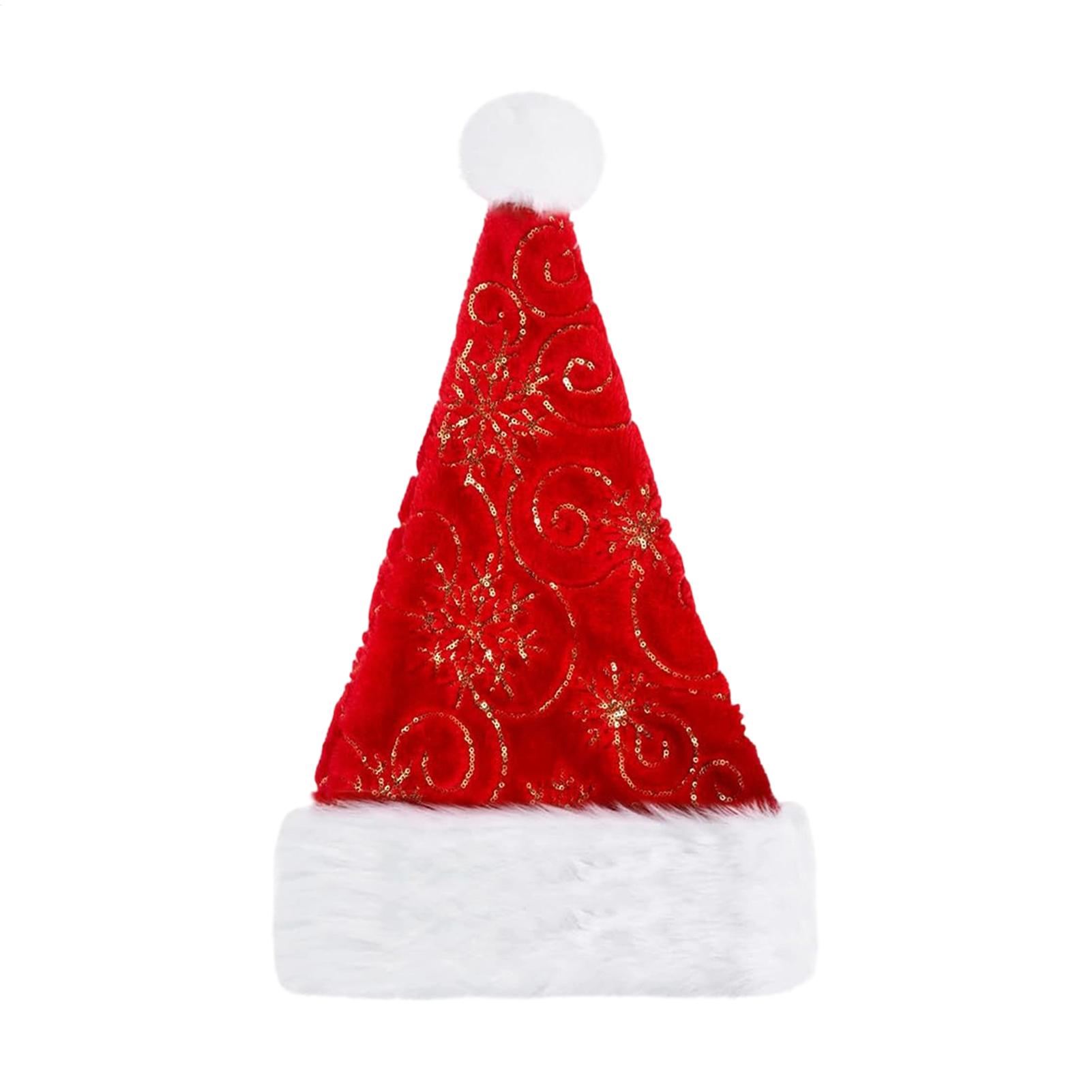 Plush Christmas Hat Portable W - مراجعة Santa Hat Plush وسعره