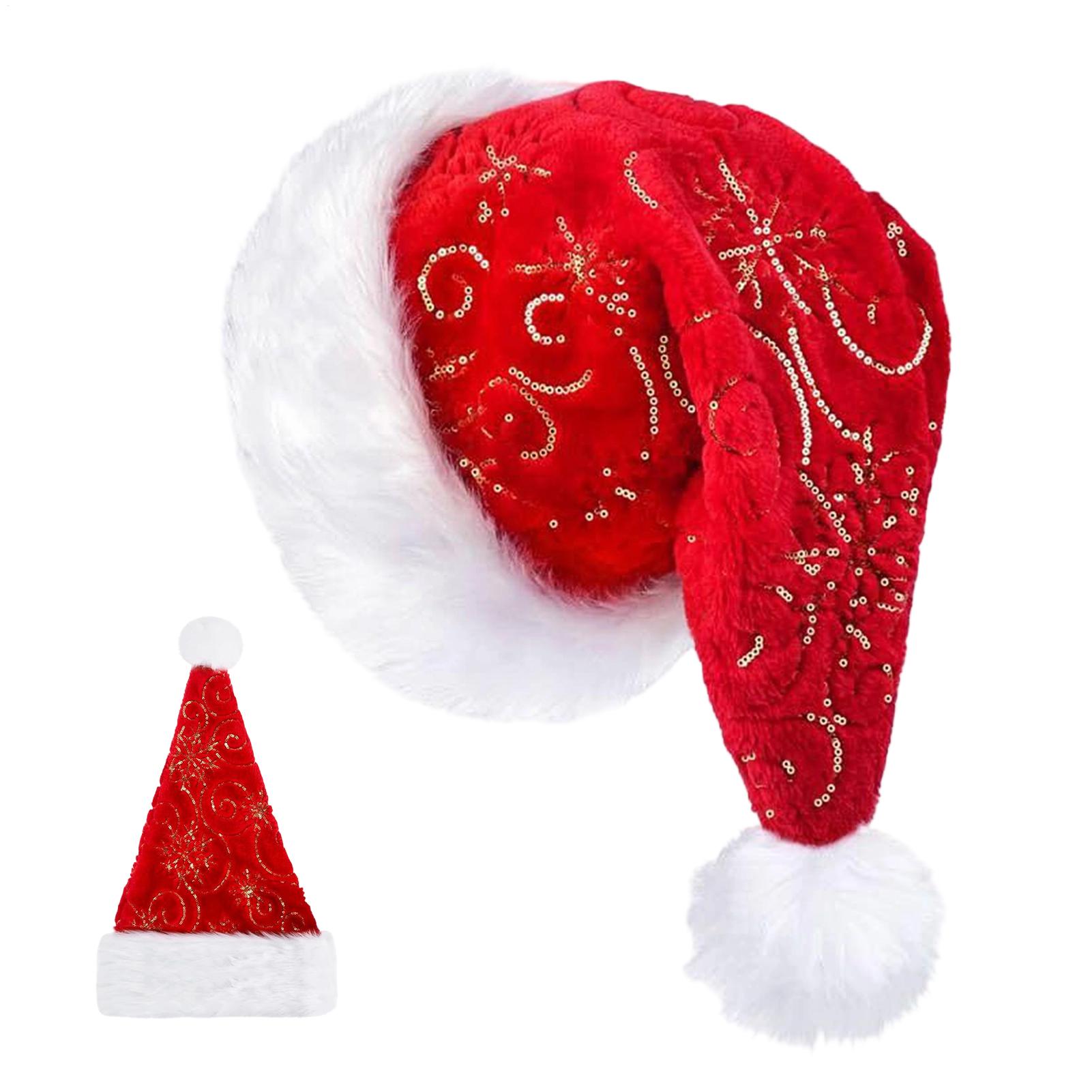 Plush Christmas Hat Portable W - مراجعة Santa Hat Plush وسعره
