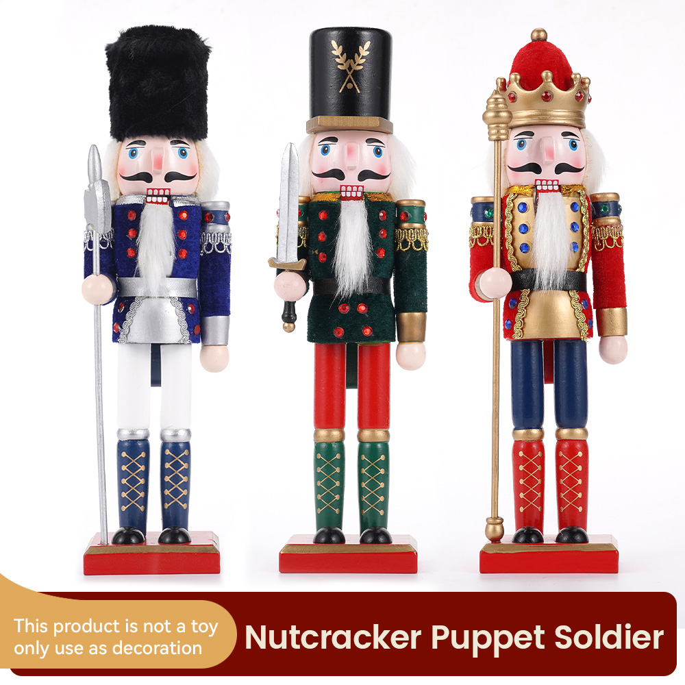 30cm Christmas Nutcracker Wood - مراجعة Nutcracker Figurine وسعره