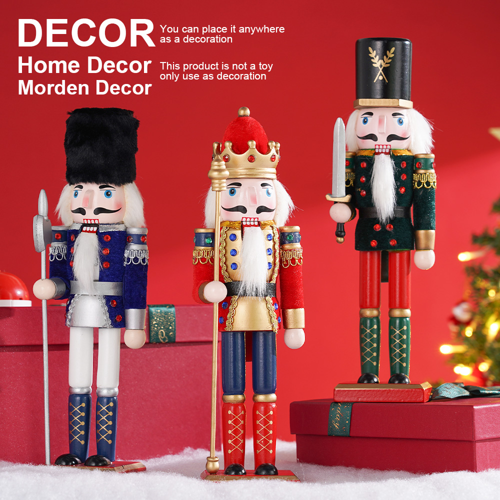 30cm Christmas Nutcracker Wood - مراجعة Nutcracker Figurine وسعره